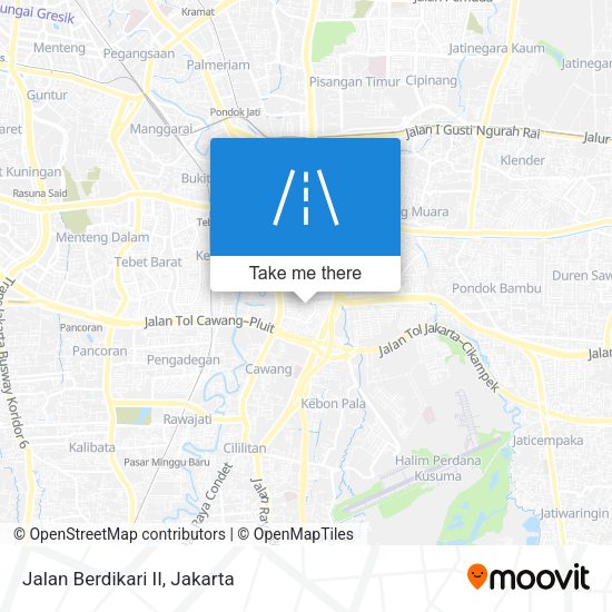 Jalan Berdikari II map