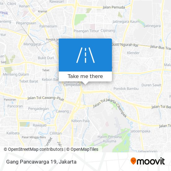 Gang Pancawarga 19 map