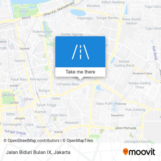 Jalan Biduri Bulan IX map