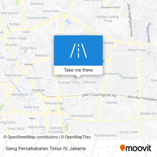 Gang Persahabatan Timur IV map