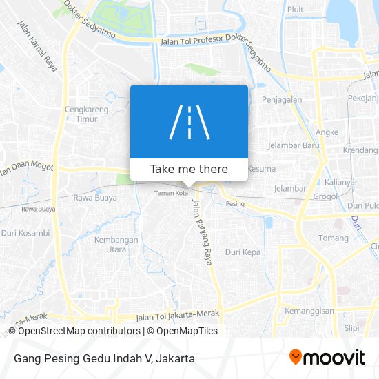 Gang Pesing Gedu Indah V map