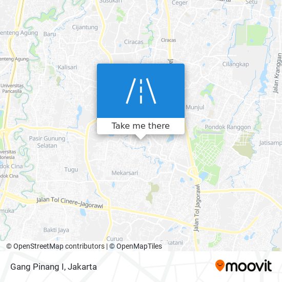 Gang Pinang I map