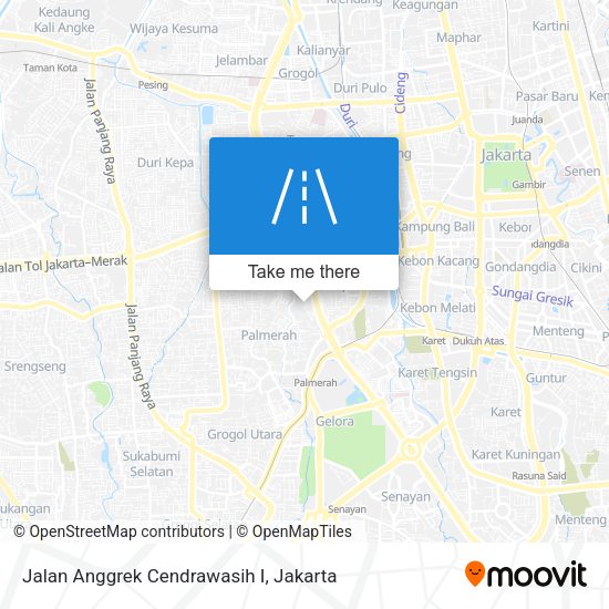 Jalan Anggrek Cendrawasih I map