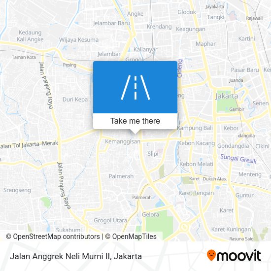 Jalan Anggrek Neli Murni II map