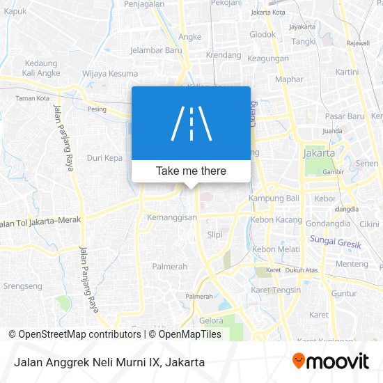 Jalan Anggrek Neli Murni IX map