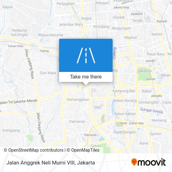 Jalan Anggrek Neli Murni VIII map