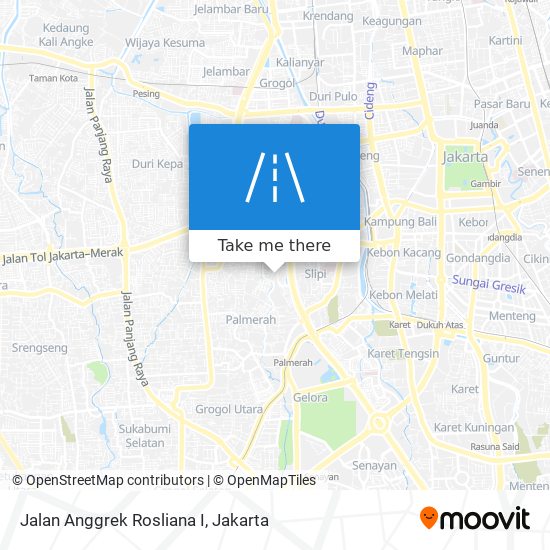 Jalan Anggrek Rosliana I map