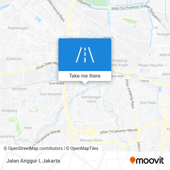 Jalan Anggur I map