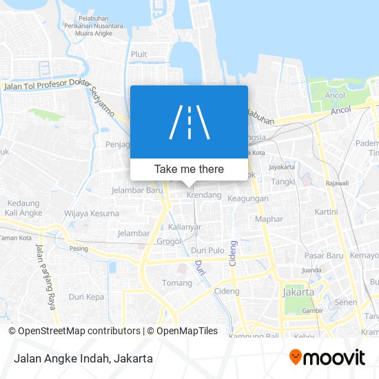 Jalan Angke Indah map