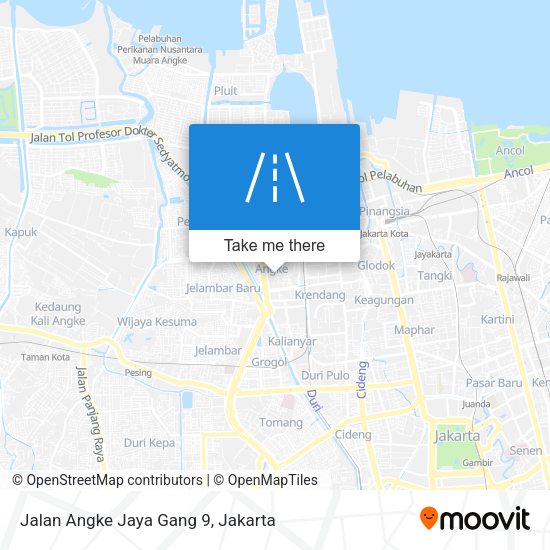 Jalan Angke Jaya Gang 9 map