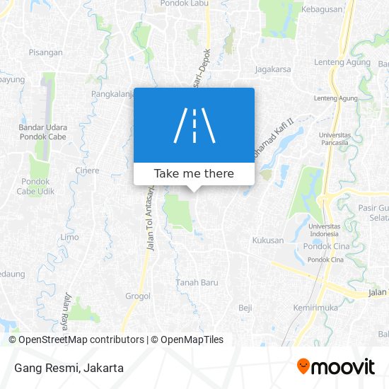 Gang Resmi map