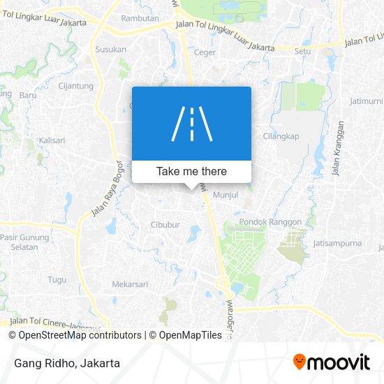 Gang Ridho map