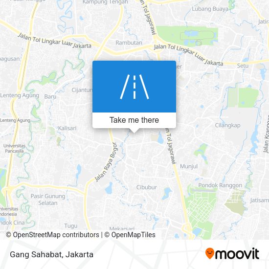 Gang Sahabat map