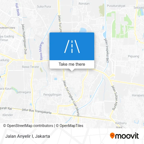 Jalan Anyelir I map