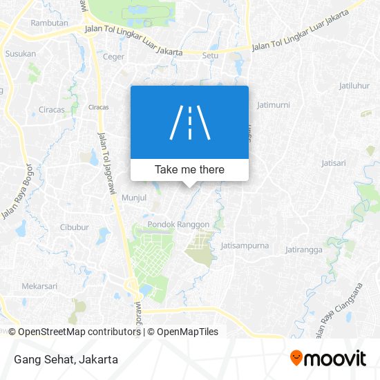 Gang Sehat map