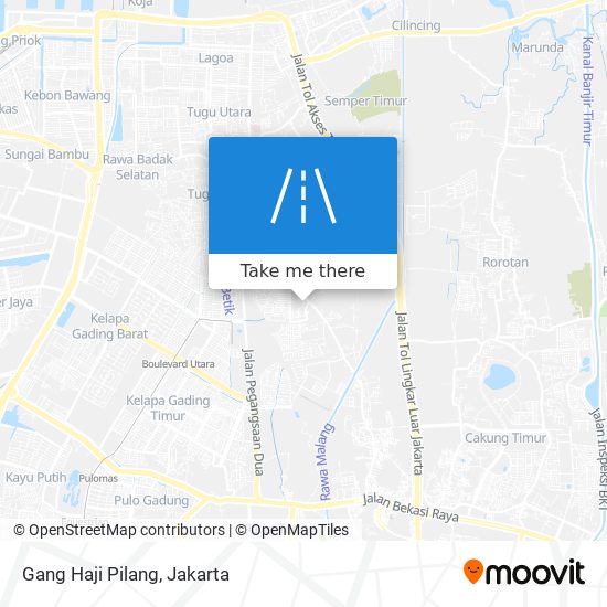 Gang Haji Pilang map