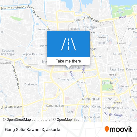 Gang Setia Kawan IX map