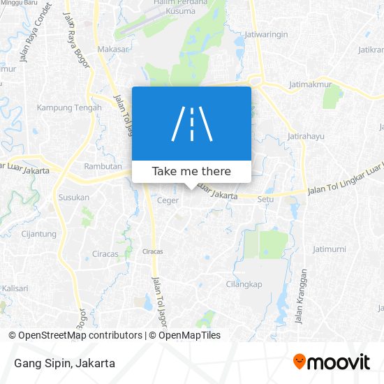 Gang Sipin map