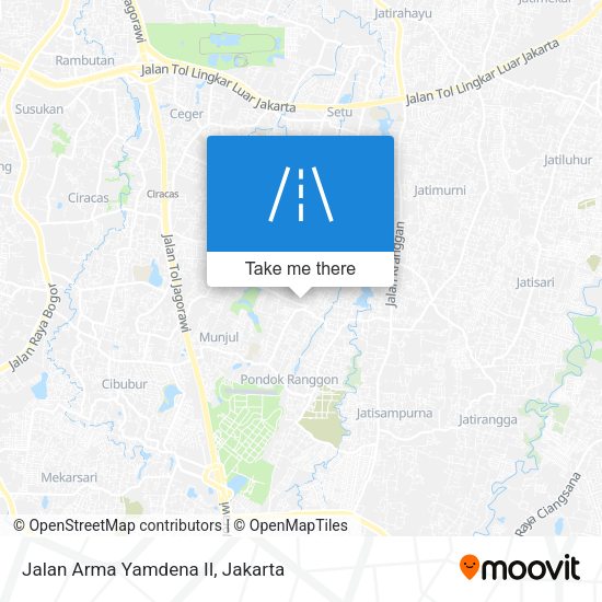 Jalan Arma Yamdena II map