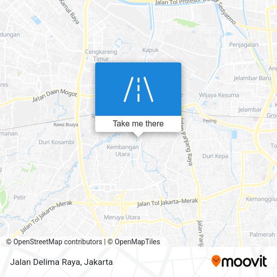 Jalan Delima Raya map