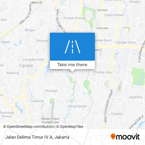 Jalan Delima Timur IV A map