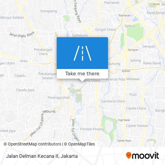 Jalan Delman Kecana II map