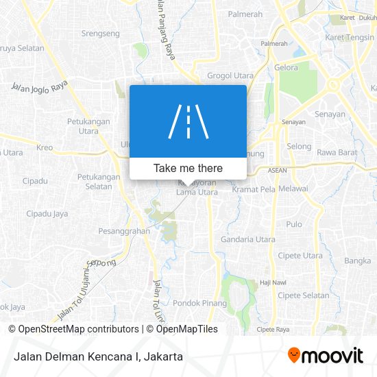 Jalan Delman Kencana I map