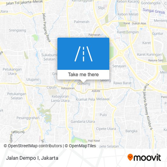 Jalan Dempo I map