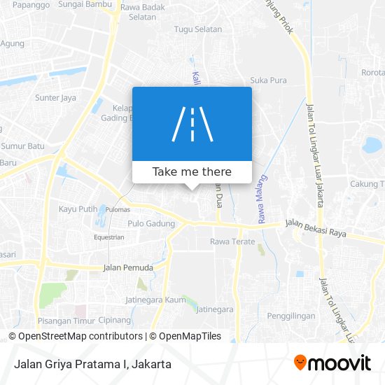 Jalan Griya Pratama I map