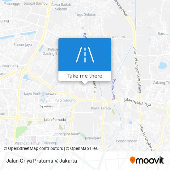 Jalan Griya Pratama V map