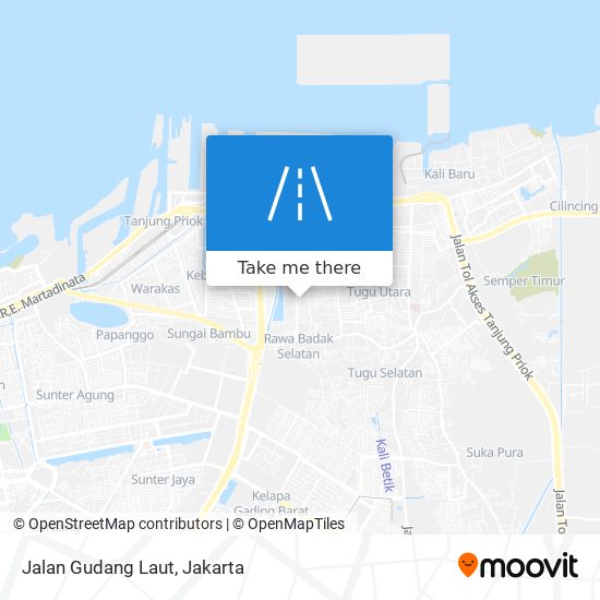 Jalan Gudang Laut map