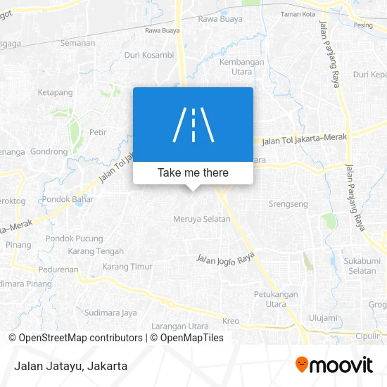 Jalan Jatayu map