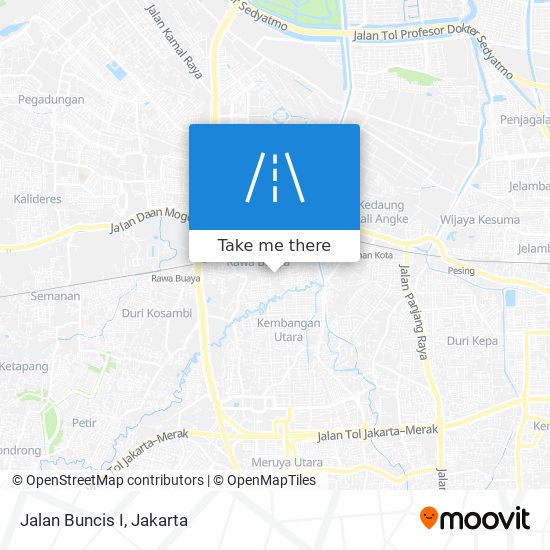 Jalan Buncis I map