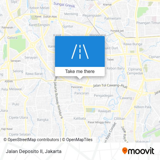 Jalan Deposito II map