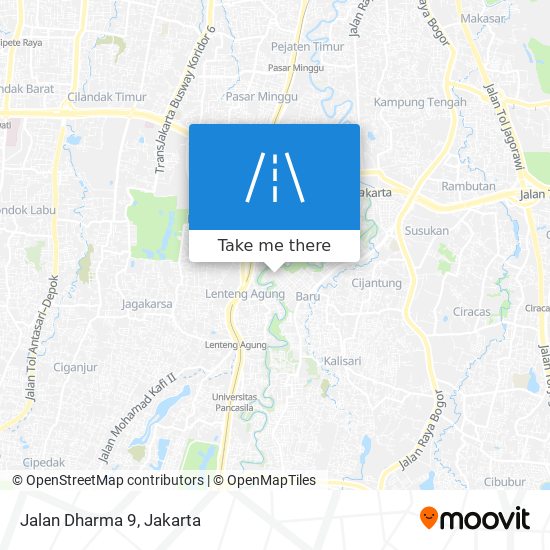 Jalan Dharma 9 map