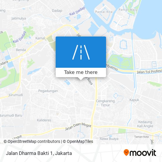 Jalan Dharma Bakti 1 map