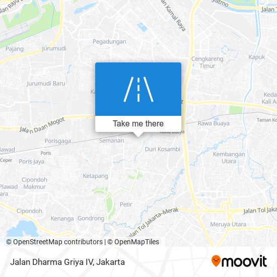 Jalan Dharma Griya IV map