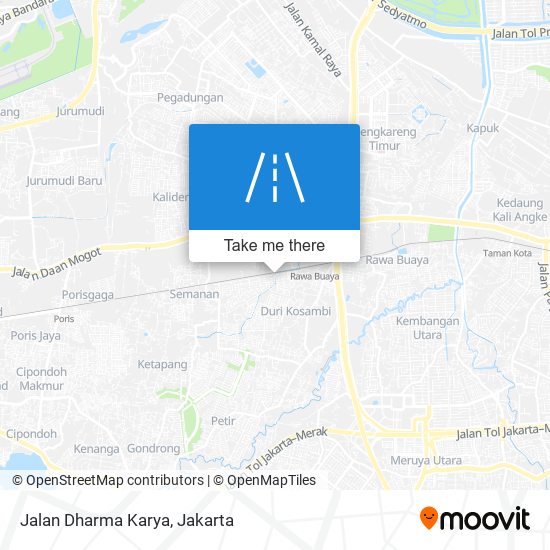 Jalan Dharma Karya map