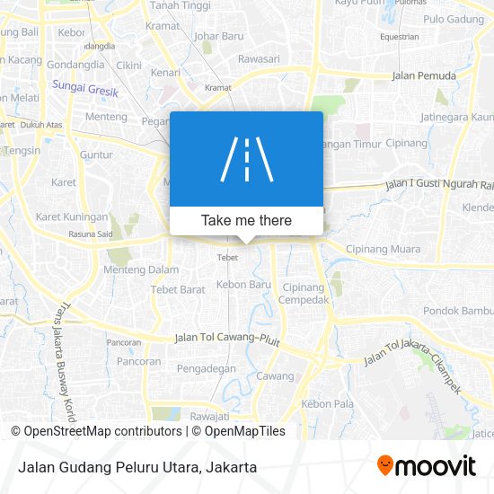 Jalan Gudang Peluru Utara map