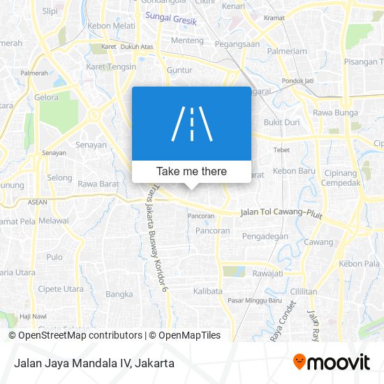 Jalan Jaya Mandala IV map