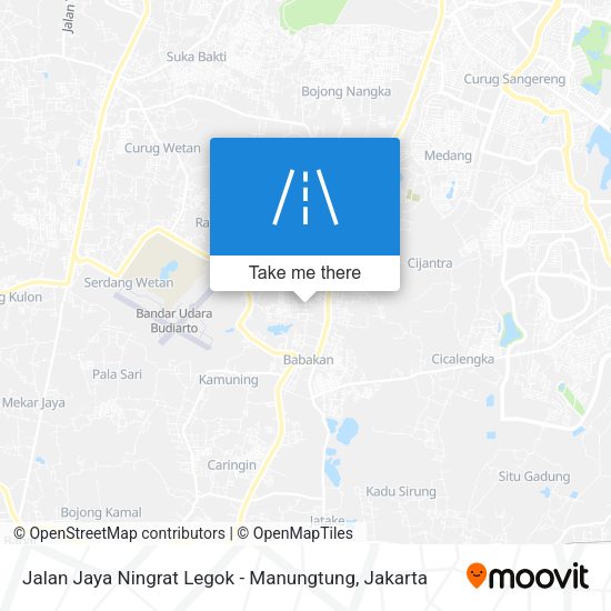 Jalan Jaya Ningrat Legok - Manungtung map