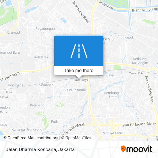 Jalan Dharma Kencana map