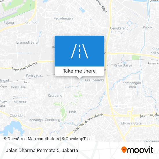 Jalan Dharma Permata 5 map