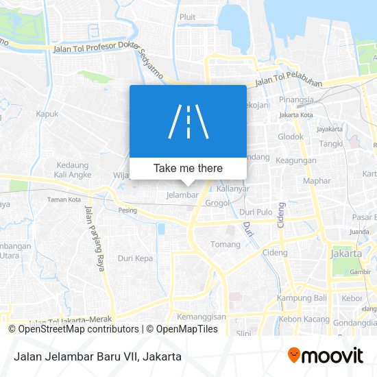Jalan Jelambar Baru VII map