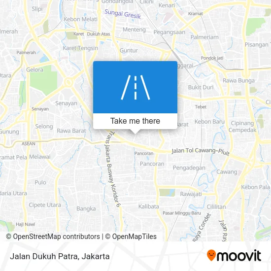 Jalan Dukuh Patra map