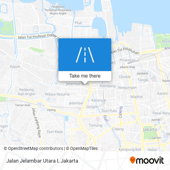 Jalan Jelambar Utara I map