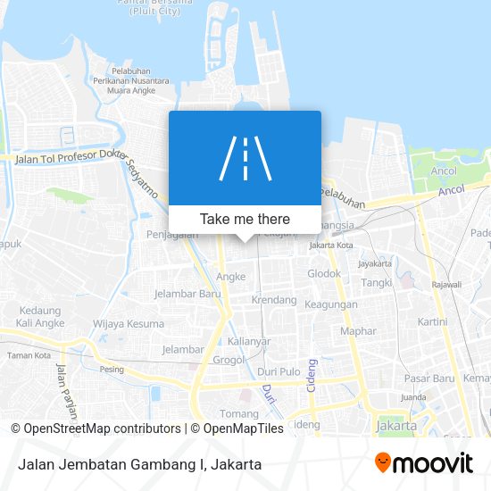 Jalan Jembatan Gambang I map