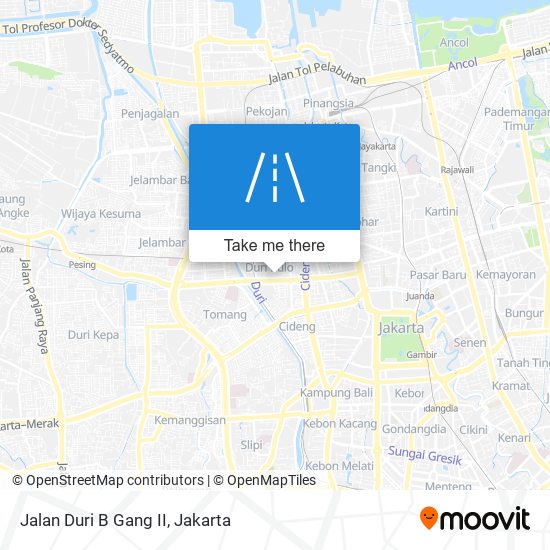 Jalan Duri B Gang II map