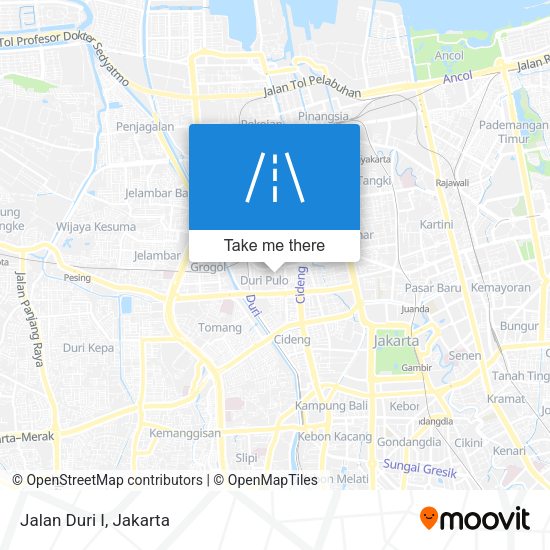 Jalan Duri I map