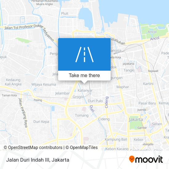 Jalan Duri Indah III map